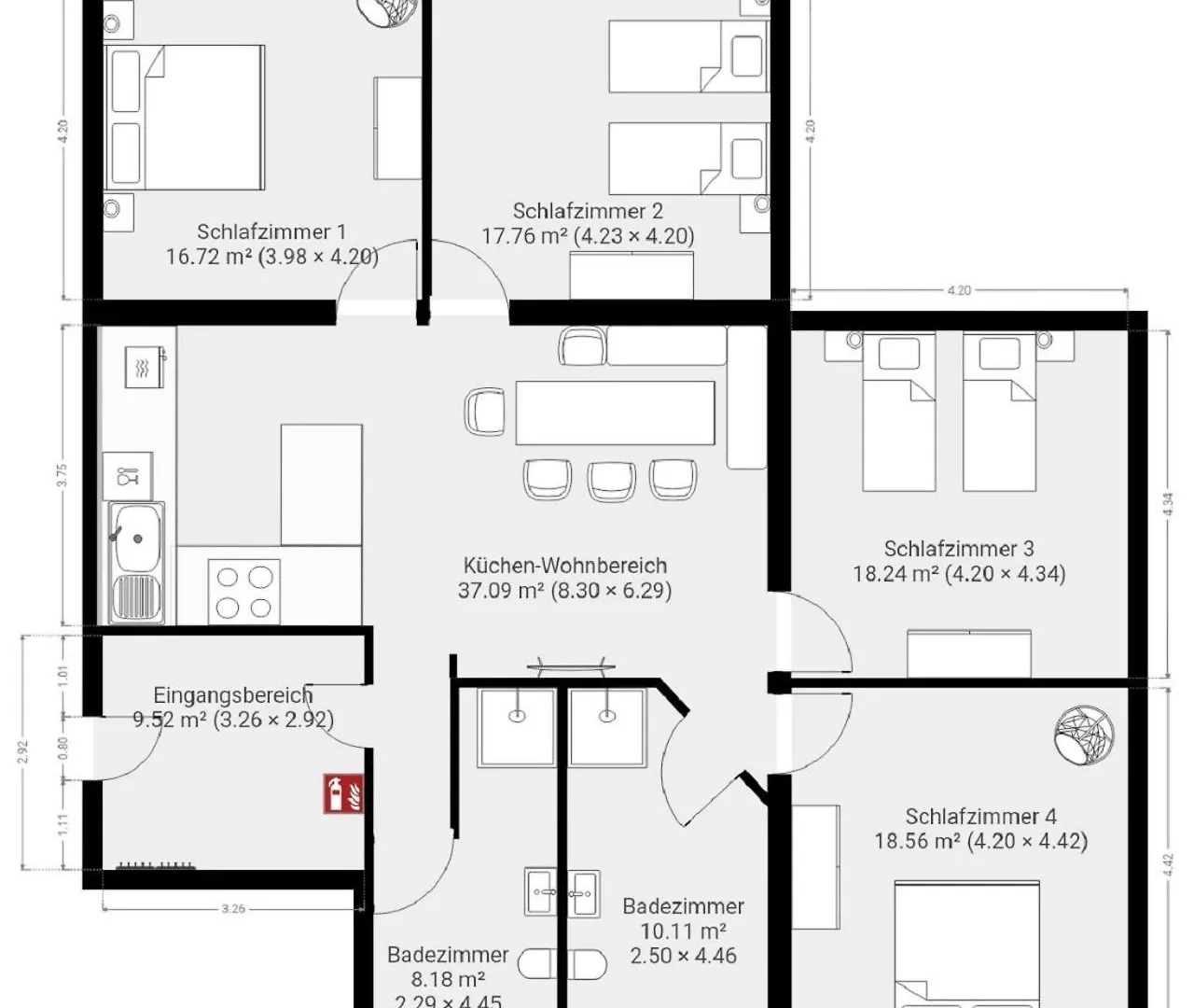 Apartment Gaul Lodge Fuer Bis Zu 8 Gaeste Inkl Koenigscard Nesselwang Germany